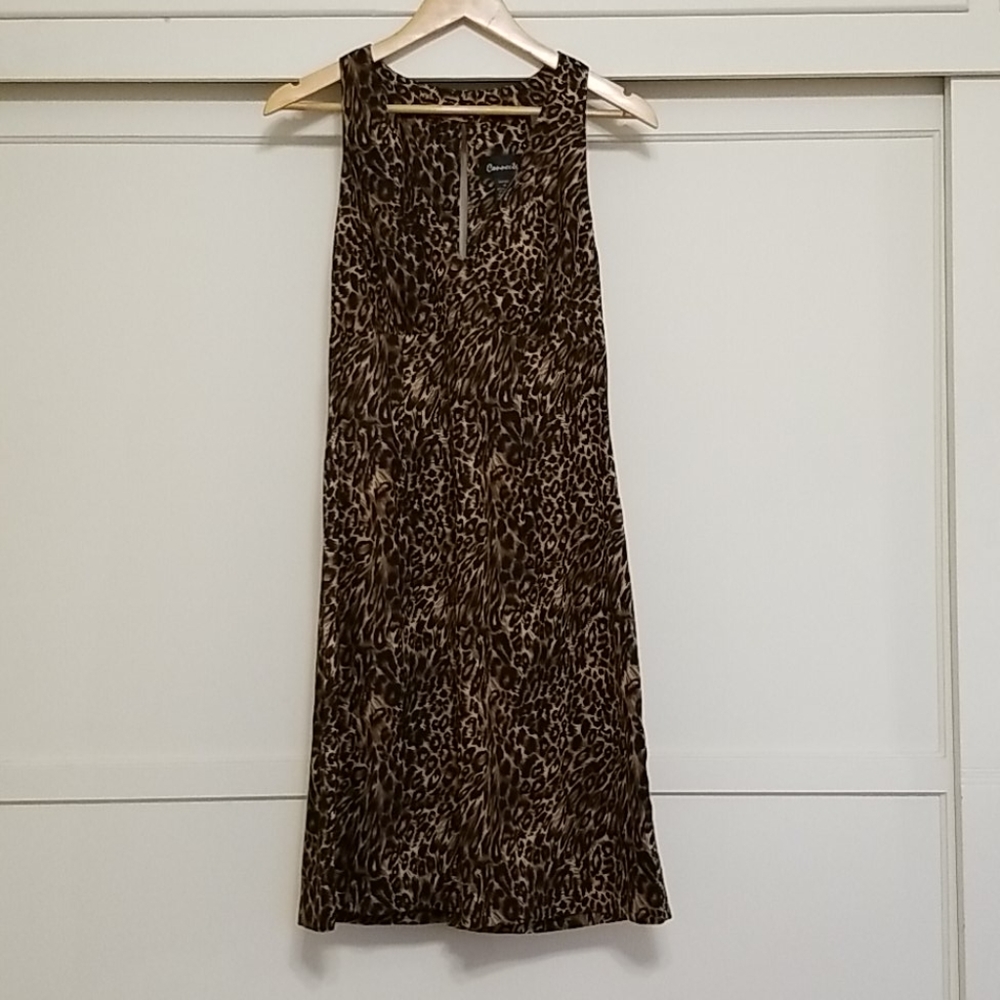 🆕 Y2K Leopard Print Dress NWT